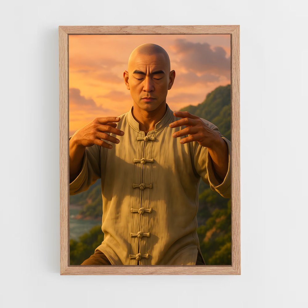 Poster Le Maître des Arts Martiaux – affiche Kung Fu (vue 4)